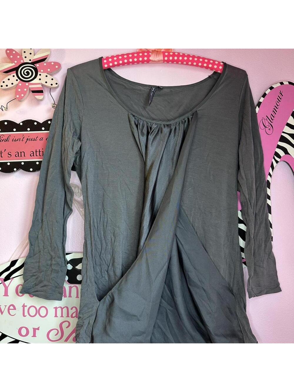 jwoww style going out club long sleeve top